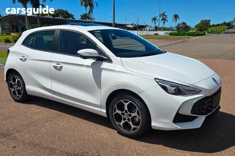 White 2025 MG MG3 Hatchback Essence