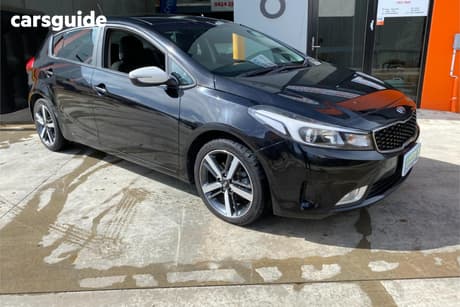 Black 2017 Kia Cerato Hatchback Sport