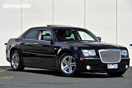 Black 2007 Chrysler 300C Sedan Crd