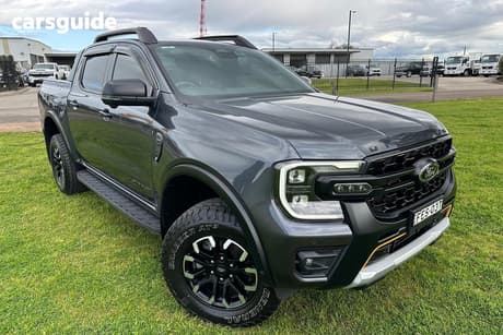 Grey 2023 Ford Ranger Double Cab Pick Up Wildtrak X 2.0 (4X4)