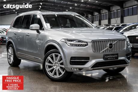 Silver 2015 Volvo XC90 Wagon T6 2.0 Inscription