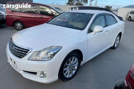 White 2008 Toyota Crown Sedan ROYAL SALOON