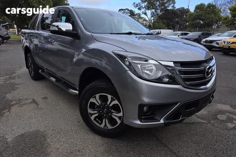 Silver 2020 Mazda BT-50 Dual Cab Pick-up Gt (4X4)