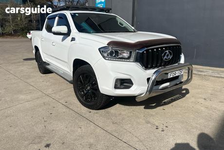 White 2018 LDV T60 Double Cab Utility Pro (4X4)