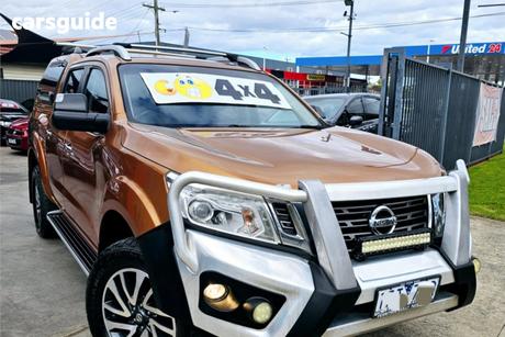 Gold 2015 Nissan Navara Dual Cab Utility St-X (4X4)