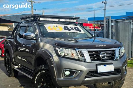 Grey 2018 Nissan Navara Dual Cab Utility St-X (4X4)