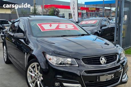Black 2013 Holden Commodore Sedan Ss-V Redline