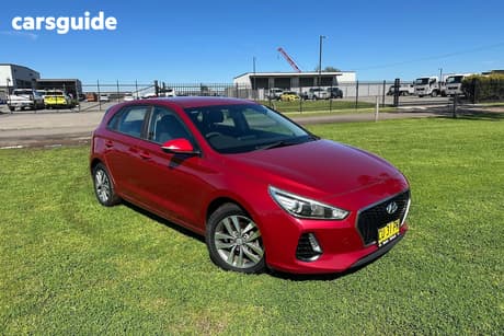 Red 2017 Hyundai I30 Hatchback Active