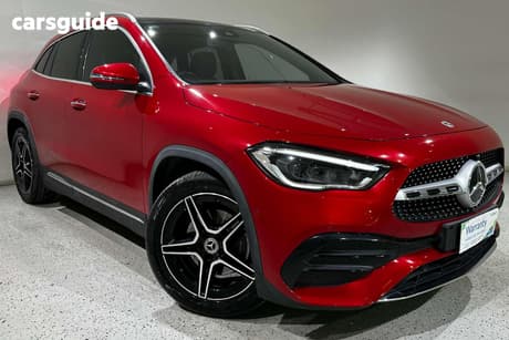 Red 2022 Mercedes-Benz GLA200 Wagon