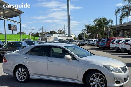 Silver 2008 Toyota Crown Sedan ATHLETE