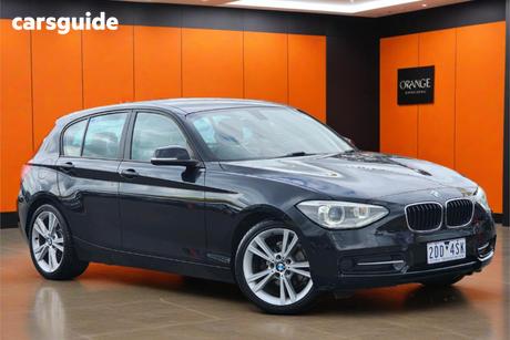Black 2015 BMW 1 Hatch 116I R