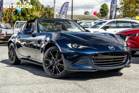 Blue 2025 Mazda MX-5 Convertible G20 Rf Gt