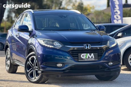 Blue 2015 Honda HR-V Wagon Vti-L