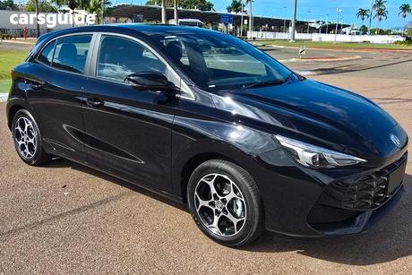 Black 2025 MG MG3 Hatchback Excite