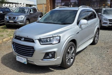 Silver 2017 Holden Captiva Wagon 7 Ltz (Awd)