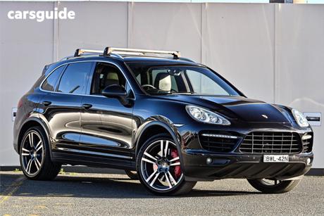 Black 2011 Porsche Cayenne Wagon Turbo