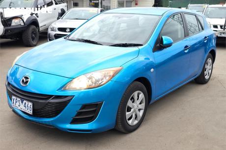 Blue 2010 Mazda 3 Hatchback Neo