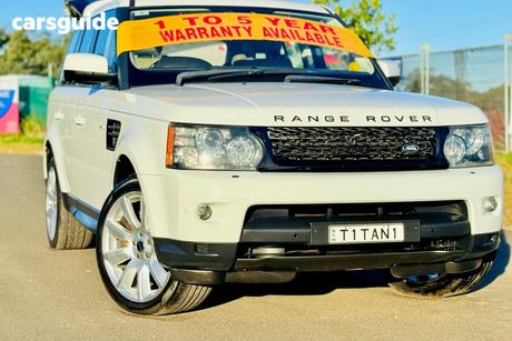 White 2012 Land Rover Range Rover Sport Wagon 3.0 Sdv6 Luxury