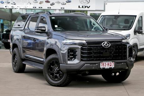 Grey 2024 LDV T60 Double Cab Utility Max Plus (4X4)