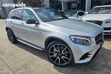 Silver 2017 Mercedes-Benz GLC43 Wagon