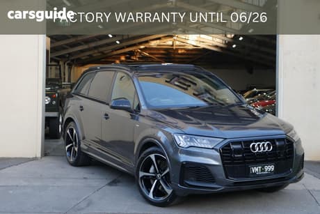 Grey 2021 Audi Q7 Wagon 50 Tdi Quattro S Line Mhev