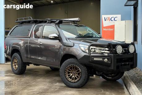 Grey 2016 Toyota Hilux X Cab Utility Sr5 (4X4)
