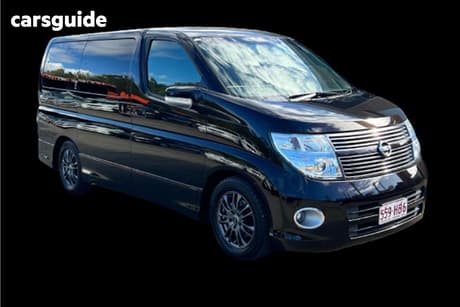 Black 2008 Nissan Elgrand SUV E51
