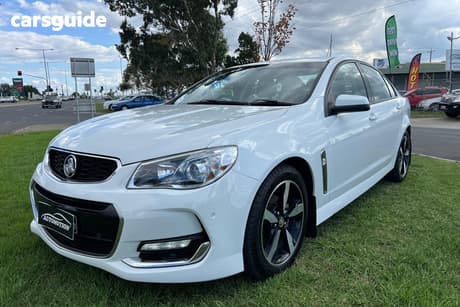 White 2017 Holden Commodore Sedan Sv6