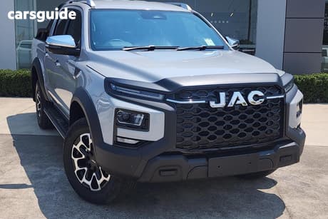 Silver 2024 JAC T9 UTE Dual Cab Pick-up Haven (4X4)