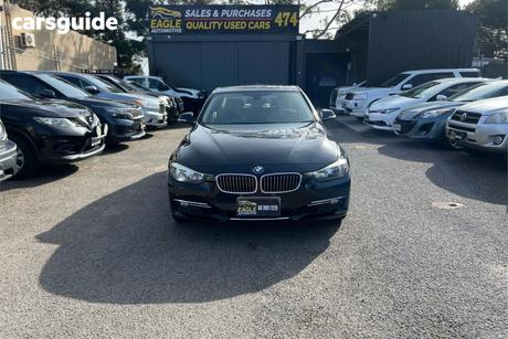 Black 2013 BMW 320I Sedan Luxury Line