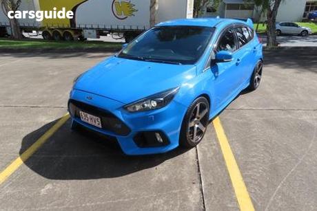 Blue 2017 Ford Focus Hatchback Rs