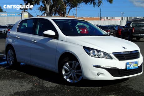 White 2015 Peugeot 308 Hatchback Access