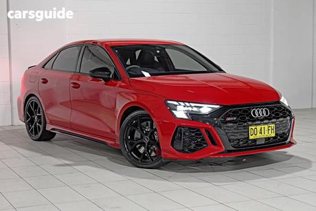 Red 2023 Audi RS3 Sedan 2.5 Tfsi S Tronic