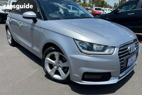 Silver 2017 Audi A1 Hatchback Sportback 1.4 Tfsi Sport