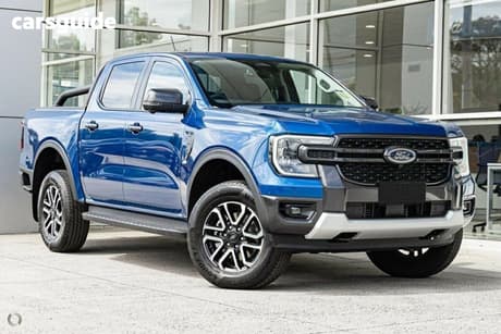 Blue 2024 Ford Ranger Double Cab Pick Up Sport 2.0 (4X4)