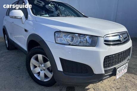 White 2014 Holden Captiva Wagon 7 Ls (Fwd)