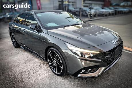 Grey 2021 Hyundai I30 Sedan N Line Premium