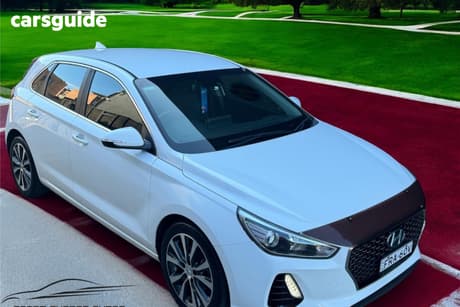White 2018 Hyundai I30 Hatchback Elite