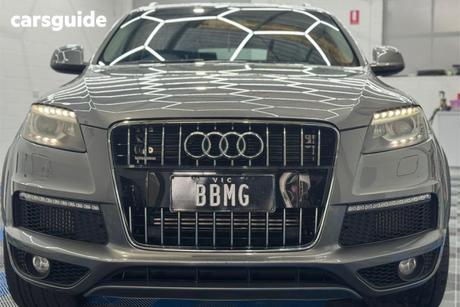 Grey 2012 Audi Q7 Wagon 3.0 Tdi Quattro