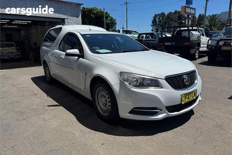 White 2017 Holden UTE Utility