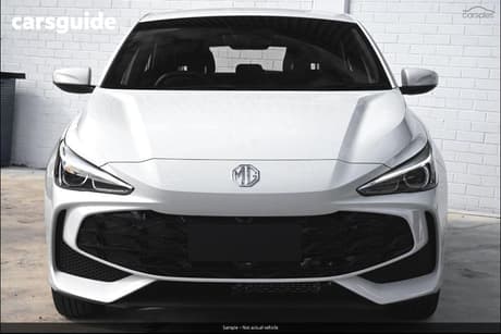 White 2025 MG MG3 Hatchback Excite Hybrid+