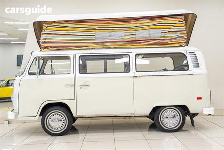 White 1979 Volkswagen Kombi Commercial