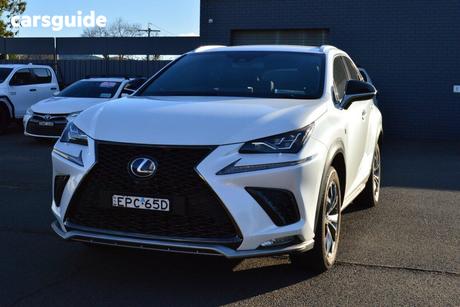 White 2020 Lexus NX300H Wagon F Sport +Ep1 Hybrid (Fwd)