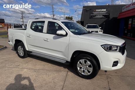 White 2020 LDV T60 Double Cab Utility Pro (4X4)