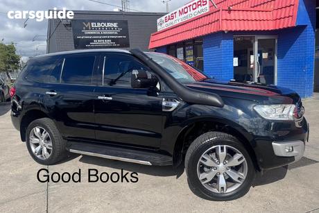 Black 2017 Ford Everest Wagon Titanium (4Wd)