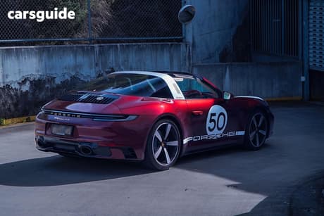 Red 2021 Porsche 911 Targa Targa 4S