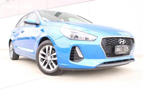 Blue 2017 Hyundai I30 Hatchback Active