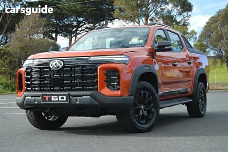 Orange 2025 LDV T60 Double Cab Utility Max Plus (4X4)