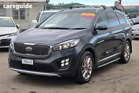 Black 2016 Kia Sorento Wagon Gt-Line (4X4)