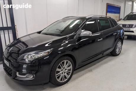 Black 2013 Renault Megane Wagon Gt-Line